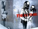 BEAUTIFUL BANKSY ART COVER DELUXE VINYL PRESSING BLUR LP N.MINT