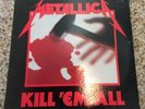 Original Metallica Kill 'Em All 1983 Megaforce Records Canada