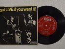 THE ROLLING STONES E.P. - GOT LIVE IF YOU WANT IT MONO (RARE SOUTH AFRICA PRESS)