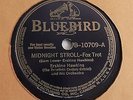 Erskine Hawkins -  78rpm single 10-inch - BLUEBIRD #B-10709 Midnight Stroll