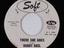 Northern Soul Popcorn 45 BOBBY SKEL There She Goes SOFT VG+ HEAR