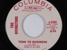 Northern Soul 45 RIVINGTONS Tend to Business COLUMBIA HEAR