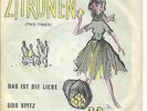 7'Udo Spitz  Zitronen/Das ist die Liebe   Metronome