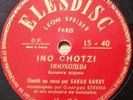 russian USSR gypsy 78 RPM-sarah gorby-ino choyzi /  sinii platotchek - elesdisc