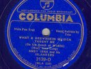 91e. Andy Iona - Brownskin Maiden & April Showers Reach Hawaii - Columbia 3139-D