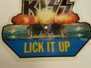 KISS lick it up Shaped Picture Disc
