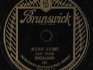 78 RPM - EAST TEXAS SERENADERS - BRUNSWICK 282, E--/V++ Country