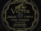 78 RPM - ECK ROBERTSON - V-40145, Country V+/V++