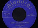 CHARLES BROWN: Cryin' And Driftin' Blues 45 Blues & R&B