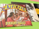 HERBERT PAGANI LP AMICIZIA ORIG ITALIAN 1969 EX POSTER COVER AND INNER   PROMO