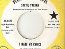 SYLVIE VARTAN I Made My Choice RCA PROMO  NORTHERN SOUL 45