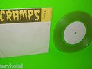 THE CRAMPS LIVE E.P. CLEAR VINYL VINTAGE 45 7