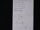Elliott Smith Handwritten and Signed Set List from 1996