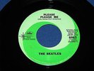BEATLES RARE GREEN CAPITOL STAR LINE,NM+ PLEASE PLEASE ME   FROM ME TO YOU 7