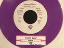 Prince Purple Rain 45 Color Vinyl With Juke Box Strip