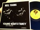 Rare LP Neil Young - Young Man's Fancy - Los Angeles RI 3245 A/B NM BLUE WAX