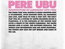 PERE UBU - ARCHITECTURE OF LANGUAGE 1979-1982 NEW VINYL
