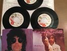 3 Prince 45 Vinyl Records When Doves Cry, Lets Go Crazy & I Would Die For You