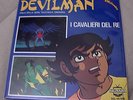 SOLO COPERTINA del 45 giri sigla TV DEVILMAN, TIVULANDIA, I CAVALIERI DEL RE.-