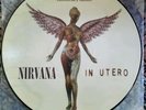 NIRVANA IN UTERO 10TH ANNIVERSARY EDITION PICTURE DISC VINYL LP VG++