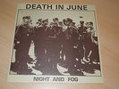 Death In June, Night And Fog, Limited Edition, LP, White Label, Red Vinyl