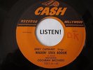 JERRY CAPEHART (COCHRAN BROTHERS) 1956 45 RPM CASH 1021 VG+++ MP3 RARE