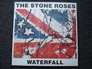 THE STONE ROSES : WATERFALL / ONE LOVE - ORIG. SILVERTONE VINYL MAXI SINGLE 1991