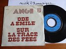 ANGE RARE 1975 PROMO 45T ODE A EMILIE FRENCH PROG ROCK PROMO 7' PHILIPS