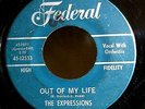 SOUL GROUP 45: THE EXPRESSIONS You Better Know It/Out of My Life FEDERAL 12533