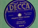 PEETIE'S BOY FRIAR'S POINT BLUES DECCA 78  RARE ROBERT NIGHTHAWK 1ST TIME ON BAY