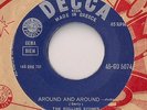 ROLLING STONES - AROUND AND AROUND VERY RARE GREEK 45 LOOKS VG++ PLAYS EX + LOOK