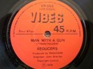 PUNK - VERY RARE - REDUCERS - MAN WITH A GUN - RARE RARE RARE