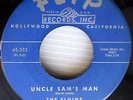 the ELGINS Uncle sam's man b/w Casey cop orig. FLIP Records Doowop 45 MG884