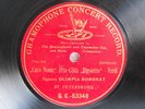 78rpm OLIMPIA BORONAT - VERDI RIGOLETTO Caro Nome - G&T ST. PETERSBURG 1904 TOP
