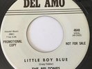 THE DEL-TONE RARE GARAGE  ROCKABILLY SURF 45 ON DEL AMO DJ PROMO LITTLE BOY BLUE