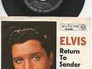 Elvis Presley 7“ Single 45 Return To Sender D Jahreszahl Cover 1962 Top