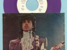 PRINCE,PURPLE RAIN b/w GOD,PURPLE vinyl 45rpm record w/plastic sleeve EXCELLENT