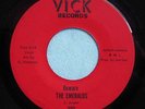 Super RARE 45 The Emeralds Catch Me I’m Falling & Beware Vick 302 Funk/Soul
