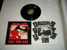 METALLICA --- rare old 1989 KILL ‘EM ALL LP Exodus