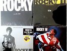 ROCKY I, II, III, IV  4 LP soundtracks   all play tested
