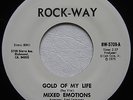 MIXED EMOTIONS: GOLD OF MY LIFE, CAN YOU FEEL THE FUNK 45 RPM 