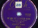 HEAR Blues 78 rpm MEMPHIS MINNIE Me and My Chauffeur Blues OKEH 06288