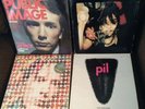 PUBLIC IMAGE LTD VINYL LPs (4)