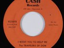Black Gospel 45 TRAVELERS OF ZION I Want You To Help Me CASH HEAR