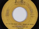 Black Gospel 45 TRUMPETS OF JOY If I'm Too High Lord, Bring Me Down JR HEAR