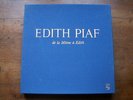 EDITH PIAF de la môme à edith 1936-1942 PHILIPS BOX / COFFRET 4 LP EX + LIVRET