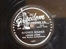 78 RPM Lonnie Lyons FREEDOM 1507 Flychick Bounce BLUES*
