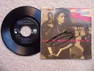 JANET JACKSON, -Lets Wait Awhile 7'' 45  sister of Michael Jackson  Signed