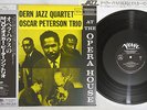 MODERN JAZZ QUARTET & OSCAR PETERSON TRIO AT THE OPERA HOUSE Japan OBI LP