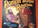 Rompin' Stompin' Ragtime - Dave Jasen - First Pressing Vinyl LP R. Crumb Cover